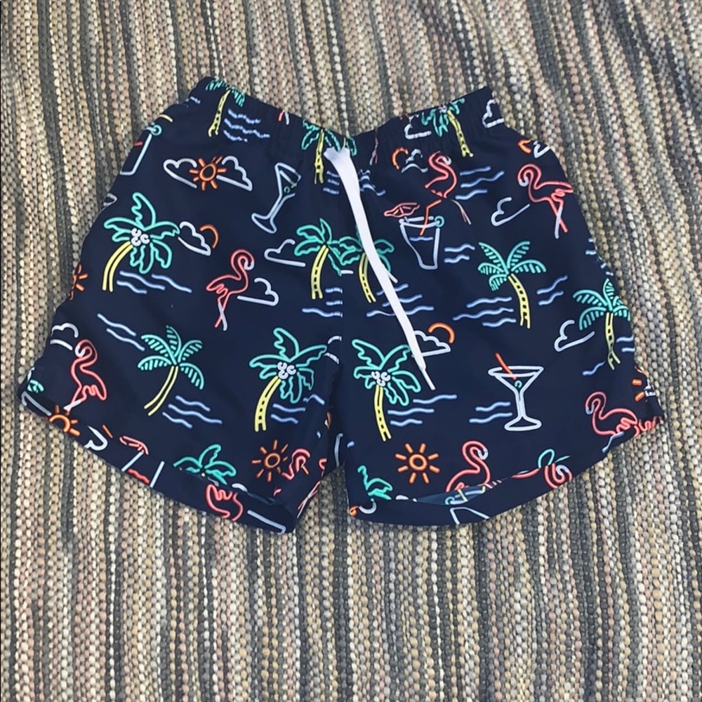 chubbies neon light swim trunks